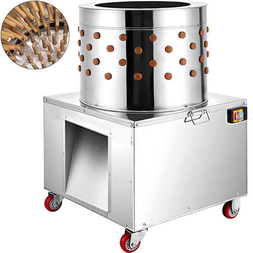 Mașină de penit găini, rațe, gâște - jumulitor gâini